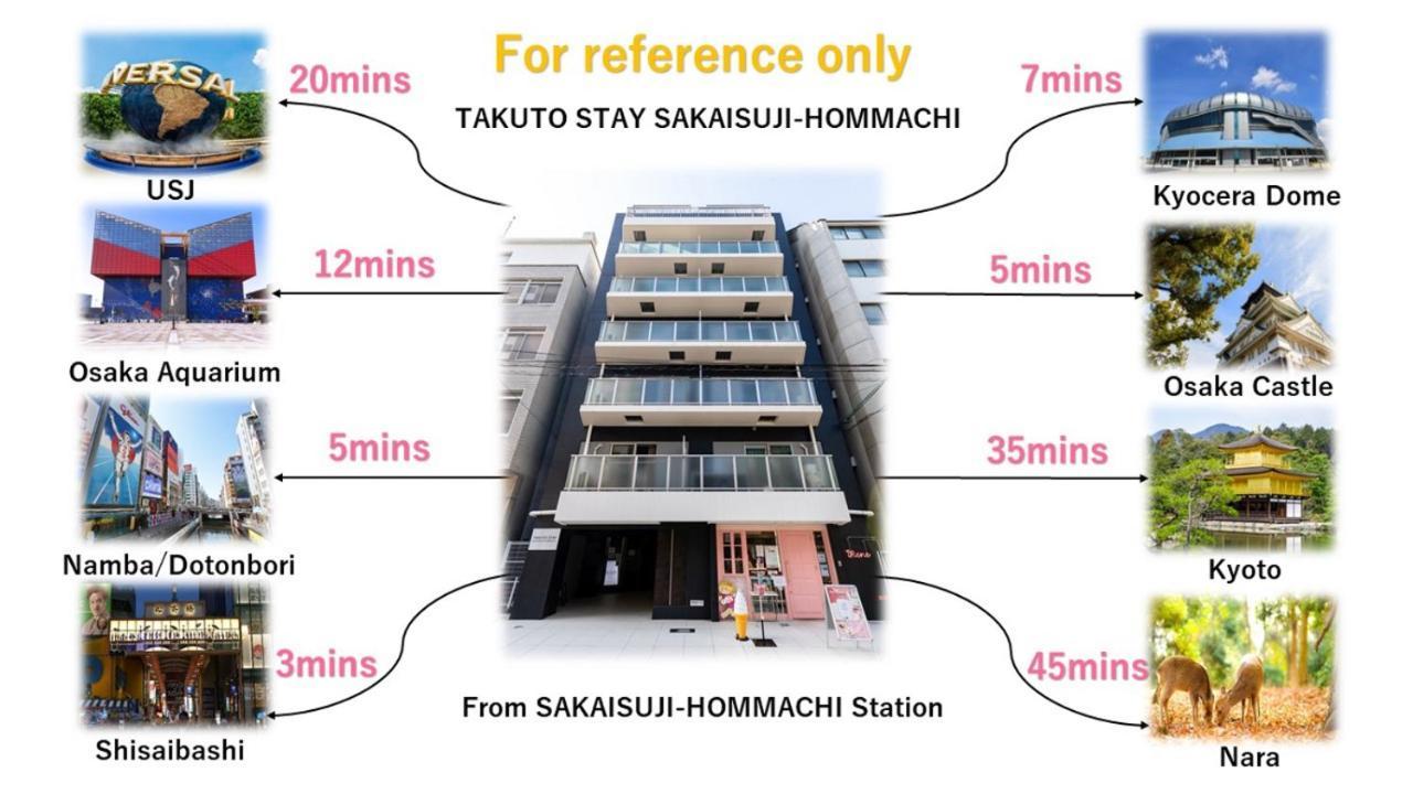 Takuto Stay Sakaisuji-Hommachi Osaka Exterior photo